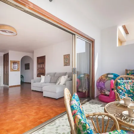 Casa De Franco - Ocean View, Terrace, Balcony, 50m From Playa La Arena, Fibre Net Apartment